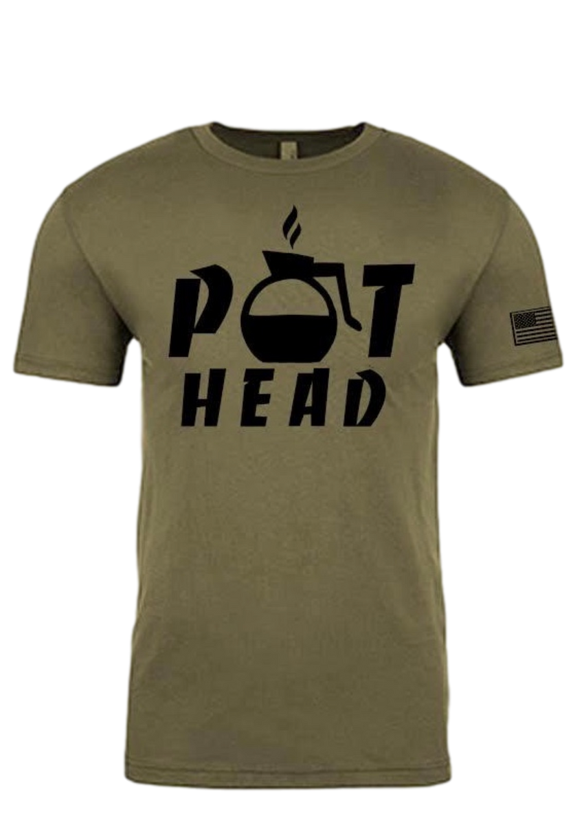 coffee pothead t shirt Pothed T-Shirt L