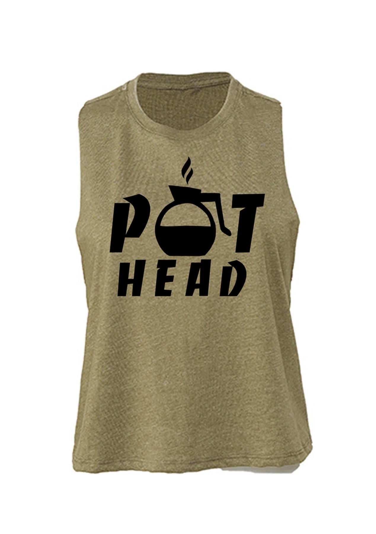 pothead women Women's Green Pothead Top